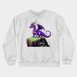 pixel dragon Crewneck Sweatshirt